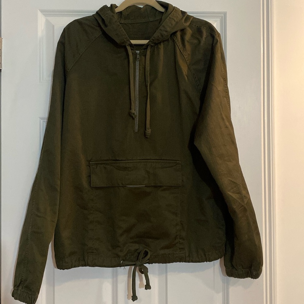 Like New New Balance X Save Khaki Utility Anorak
